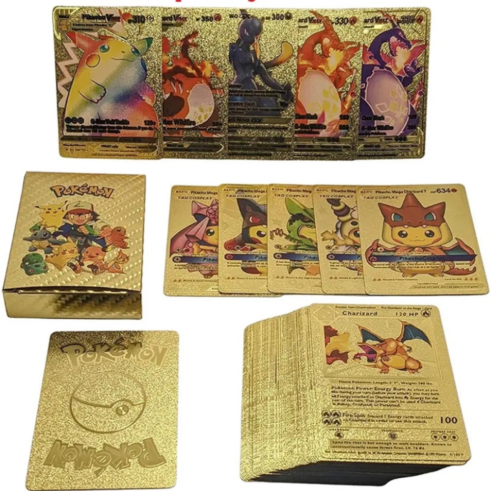 Pokemon Gold Cards (55 cards with box)